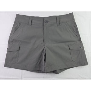 Eddie Bauer Ladies Cargo Pocket Short Cinder Gray Size 10